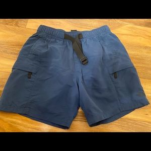 The North Face shorts.